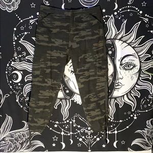 Camouflage drawstring Pants